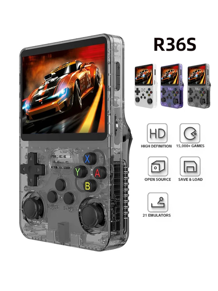 Retro Portable Console R36S Pro+15,000 Games